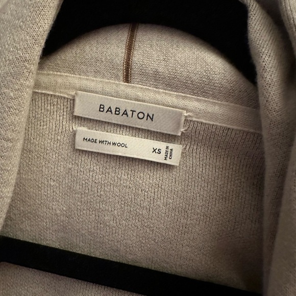 Babaton Cream Wool Cardigan - Picture 3 of 3